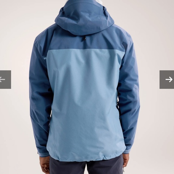 Arc'teryx Men's Beta AR Jacket in Stone Wash/Dark Stone Wash - Picture 2 of 10